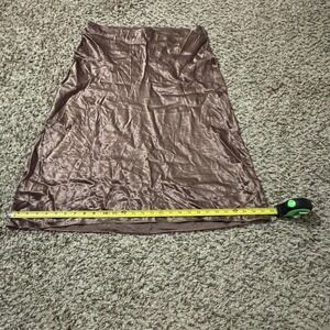 Vince‎ satin-blend midi skirt